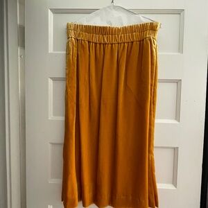 Jcrew velvet skirt